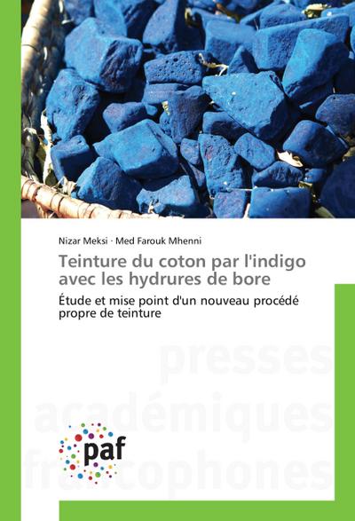 Teinture du coton par l’indigo avec les hydrures de bore