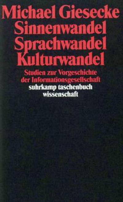 Sinnenwandel, Sprachwandel, Kulturwandel