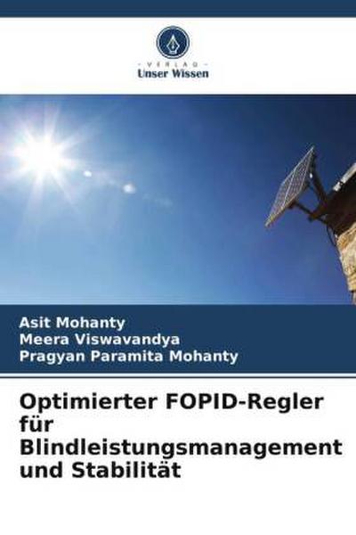 Optimierter FOPID-Regler für Blindleistungsmanagement und Stabilität