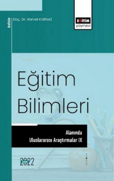 Egitim Bilimleri Alaninda Uluslararasi Arastirmalar - 9
