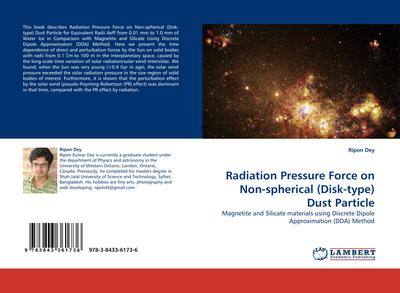 Radiation Pressure Force on Non-spherical (Disk-type) Dust Particle