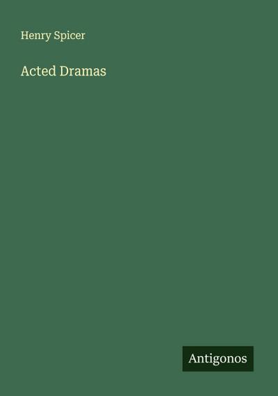 Acted Dramas