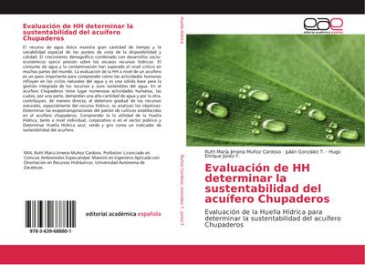 Evaluación de HH determinar la sustentabilidad del acuífero Chupaderos - Ruth María Jimena Muñoz Cardoso