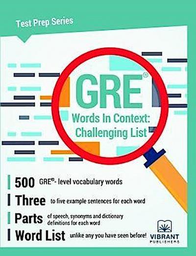 GRE Words In Context