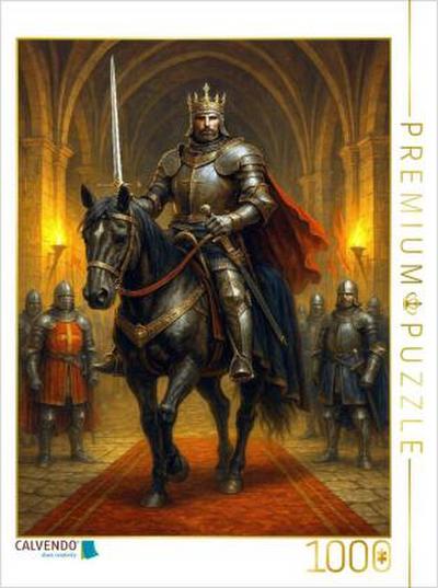CALVENDO Puzzle König der Ritter | 1000 Teile Lege-Größe 64x48cm Foto-Puzzle für glückliche Stunden