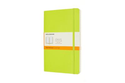 Moleskine Notizbuch Large/A5, Liniert, Weicher Einband, Limetten Grün