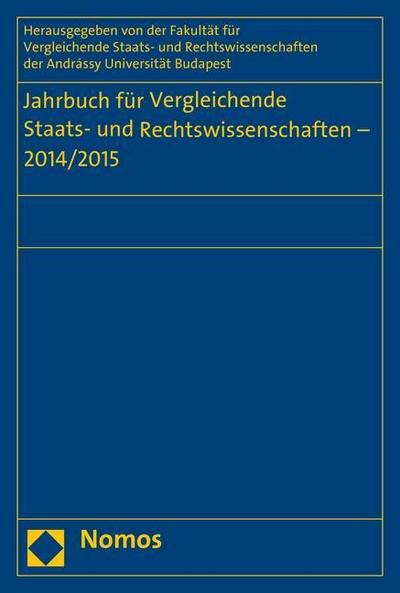 Jahrbuch für Vergleichende Staats- und Rechtswissenschaften 2014/2015