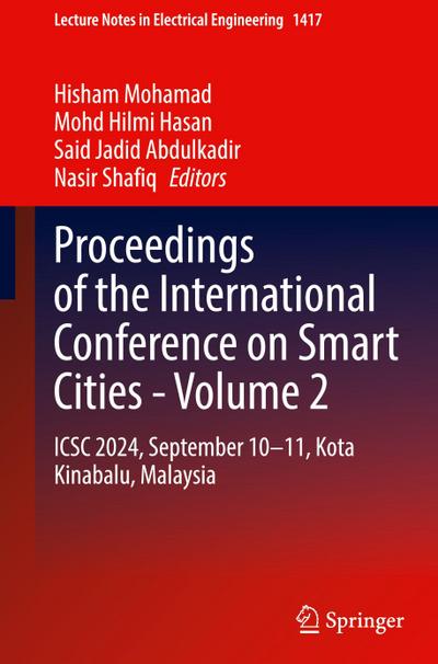 Proceedings of the International Conference on Smart Cities - Volume 2
