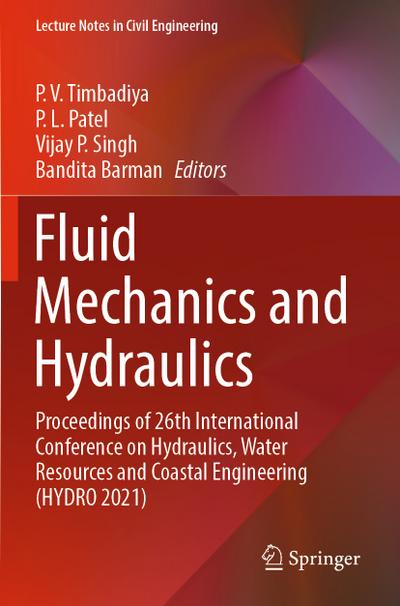 Fluid Mechanics and Hydraulics