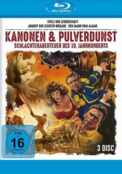 Kanonen & Pulverdunst - Schlachtenabenteuer des 19. Jahrhunderts, 3 Blu-ray