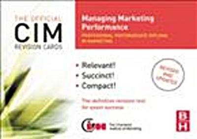 CIM Revision Cards Managing Marketing Performance