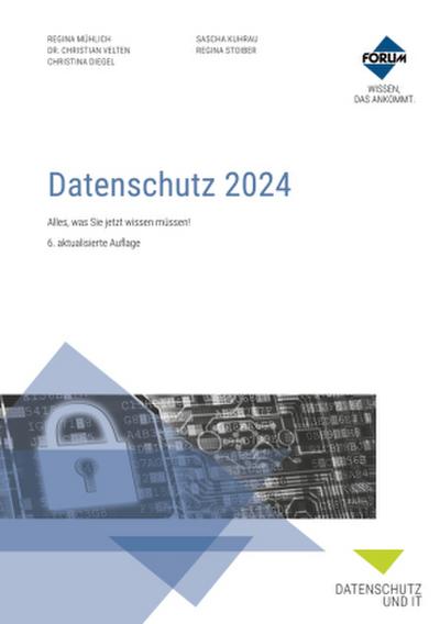 Datenschutz 2024, m. 1 Buch, m. 1 E-Book, 2 Teile