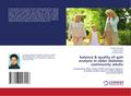 balance & quality of gait analysis in older diabetes community adults