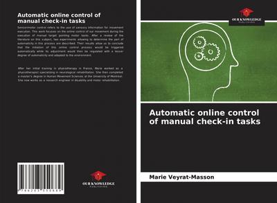 Automatic online control of manual check-in tasks