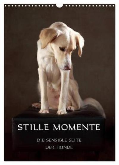 Stille Momente - Die sensible Seite der Hunde (Wandkalender 2026 DIN A3 hoch), CALVENDO Monatskalender