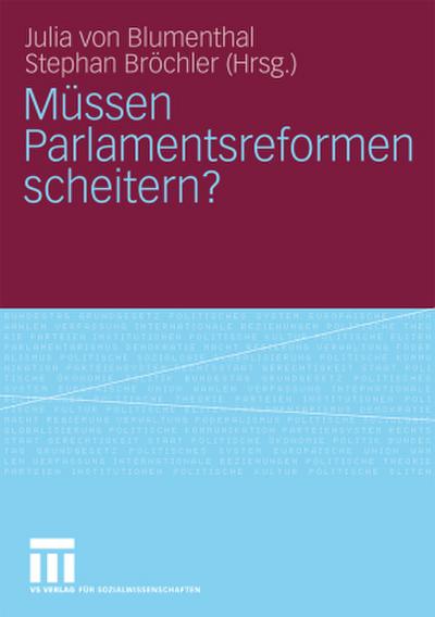 Müssen Parlamentsreformen scheitern?
