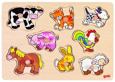 Steckpuzzle Bauernhof VII