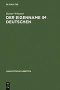 Der Eigenname im Deutschen