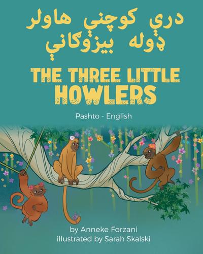 The Three Little Howlers (Pashto-English)