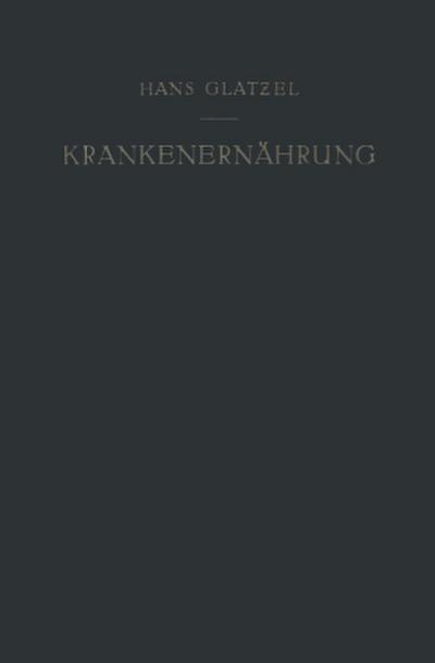 Krankenernährung