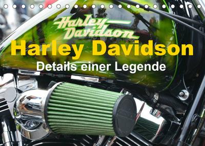 Harley Davidson - Details einer Legende (Tischkalender 2023 DIN A5 quer)