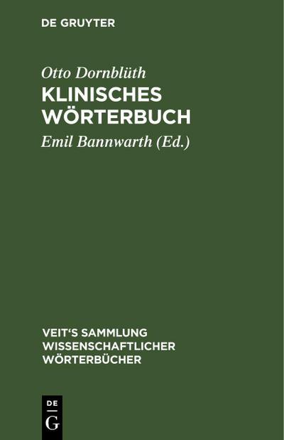 Klinisches Wörterbuch