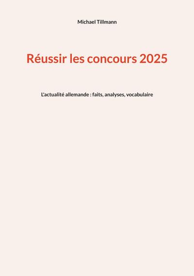 Réussir les concours 2025