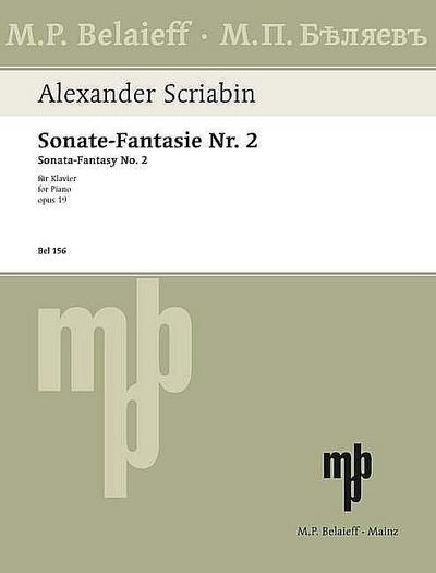 Sonate-Fantaisie gis-Moll Nr.2 op.19für Klavier