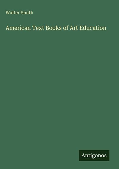 American Text Books of Art Education