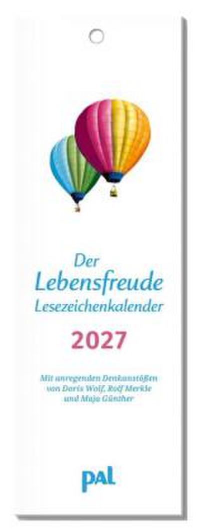 Der Lebensfreude-Lesezeichenkalender 2027