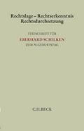 Rechtslage, Rechtserkenntnis, Rechtsdurchsetzung
