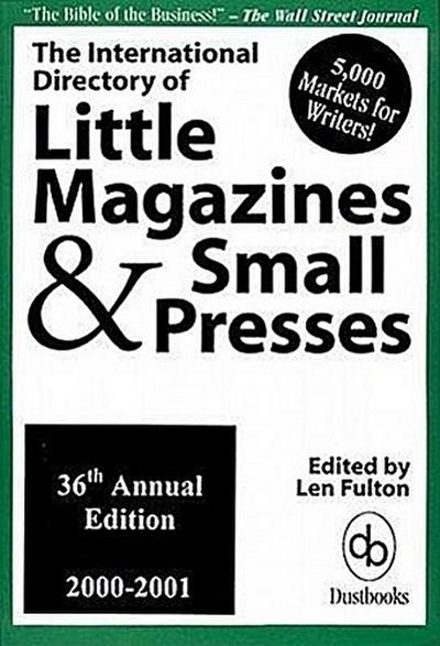 The International Directory of Little Magazines and Small Presses