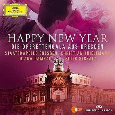 Happy New Year - Die Operettengala aus Dresden, 1 Audio-CD + Bonus-DVD