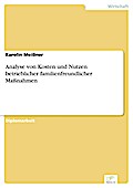 Analyse von Kosten und Nutzen betrieblicher familienfreundlicher Maßnahmen - Karolin Meißner