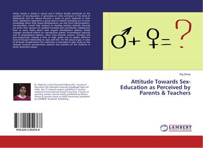 Attitude Towards Sex-Education as Perceived by Parents & Teachers