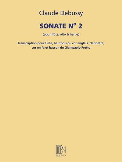 Sonate No. 2: Woodwind Quintet Score and Parts