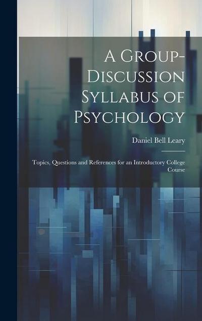 A Group-Discussion Syllabus of Psychology