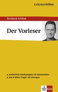 Schlink, B: Lektürehilfen Vorleser