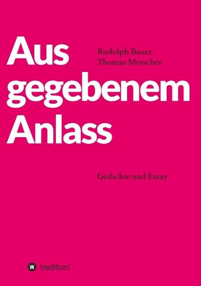 Aus gegebenem Anlass