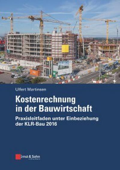 Kostenrechnung in der Bauwirtschaft