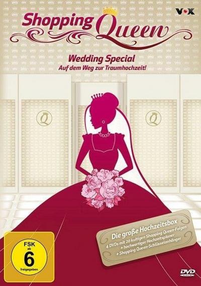 Shopping Queen, 4 DVDs + Hochzeitsbuch+Schlüsselanhänger (Deluxe Edition)