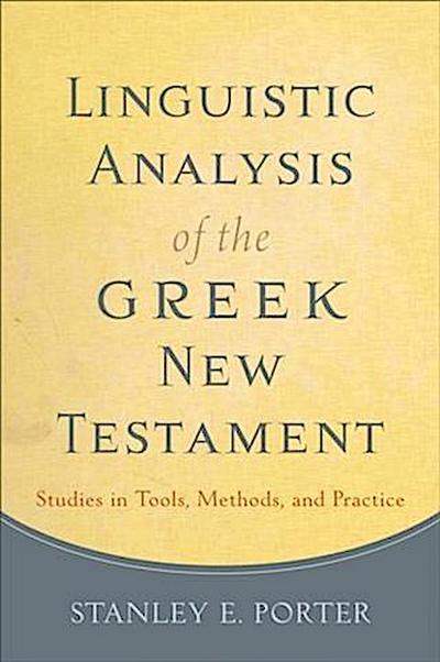 Linguistic Analysis of the Greek New Testament