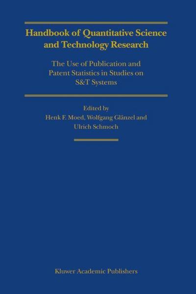 Handbook of Quantitive Science and Technology Research
