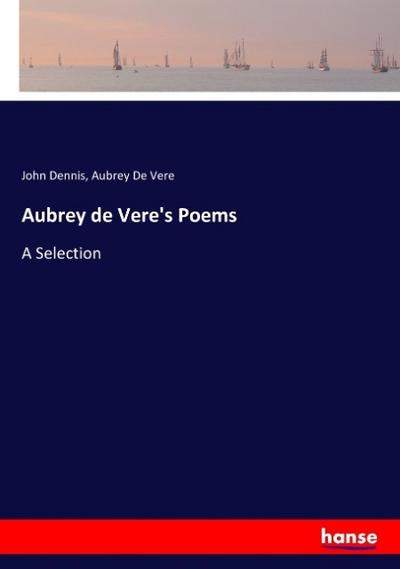Aubrey de Vere’s Poems