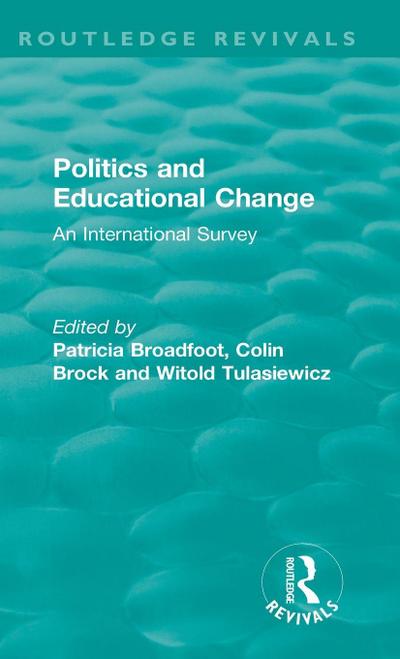 Politics and Educational Change
