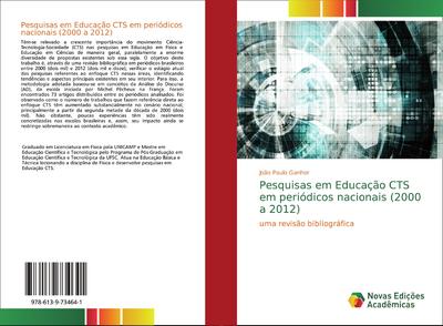 Pesquisas em Educação CTS em periódicos nacionais (2000 a 2012)