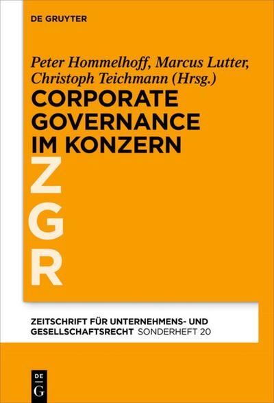 Corporate Governance im grenzüberschreitenden Konzern
