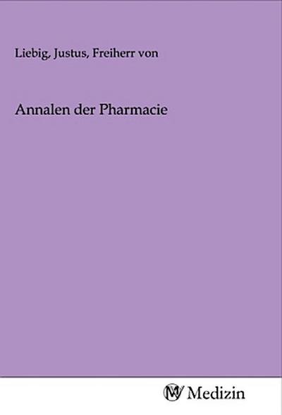 Annalen der Pharmacie
