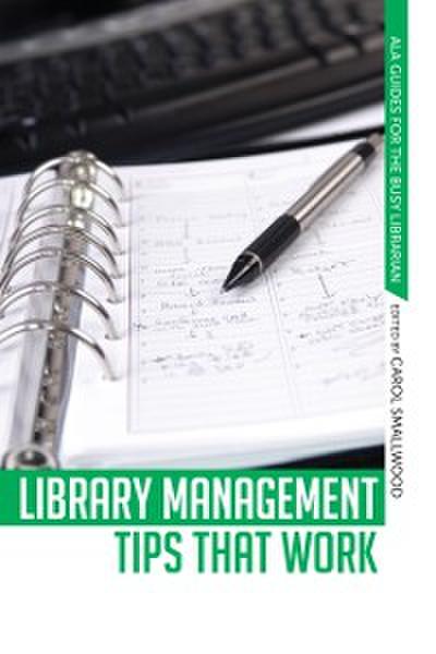 Library Management Tips that Work