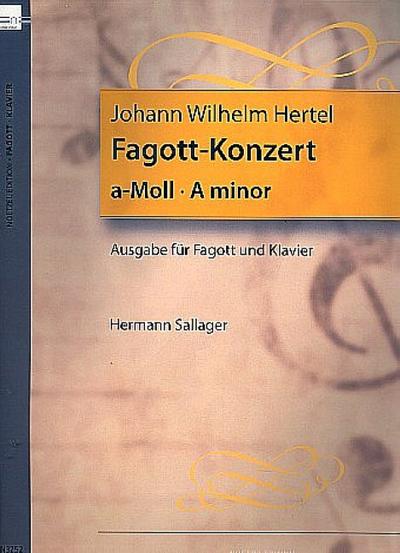 Konzert a-Mollfür Fagott und Orchester